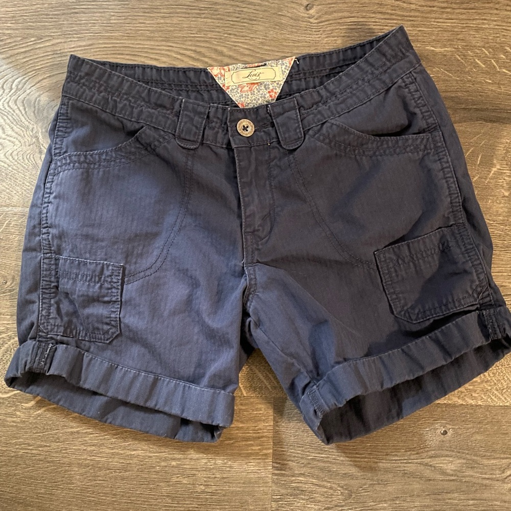 Levi's Dark Blue Shorts for Women